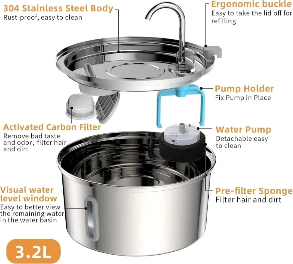Filtered Water Fountain