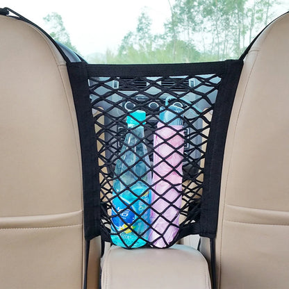 Dog Car Barrier – Automatic Mesh Backseat Safety Guard