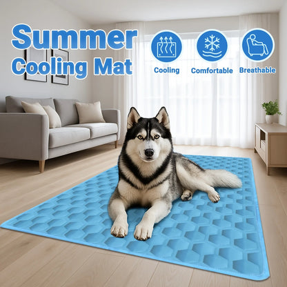 Breathable Cooling Mat – Mesh Summer Sleeping Pad for Dogs & Cats