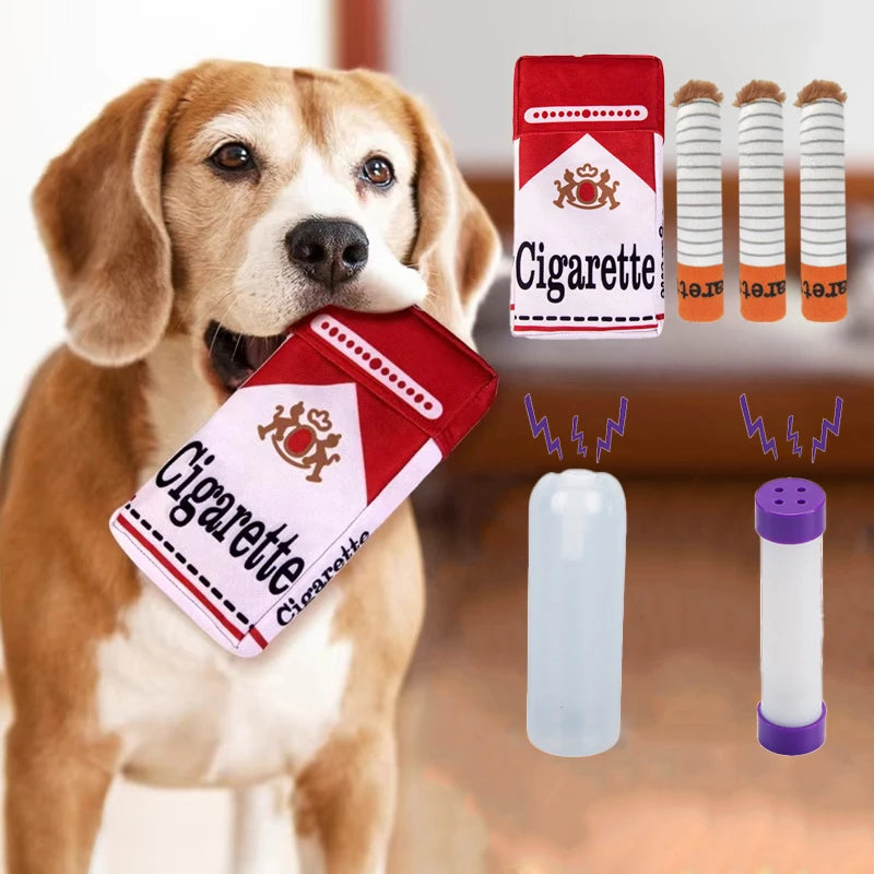 Squeaky Plush Chew Toy for Dogs – Durable Interactive Bite Toy