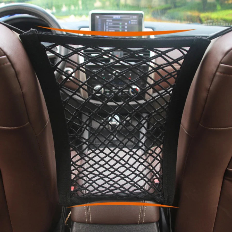 Dog Car Barrier – Automatic Mesh Backseat Safety Guard