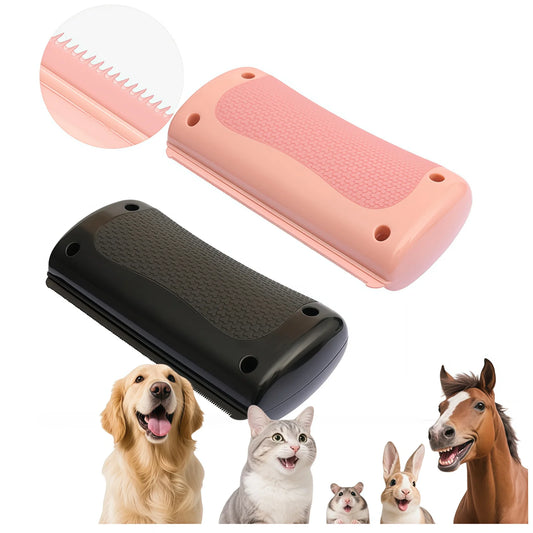 Professional Deshedding Brush – Fur & Knot Remover for Dogs, Cats & Horses