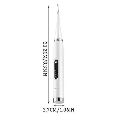 Ultrasonic Electric Pet Toothbrush - Plaque & Tartar Removal Dental Cleaner for Dogs