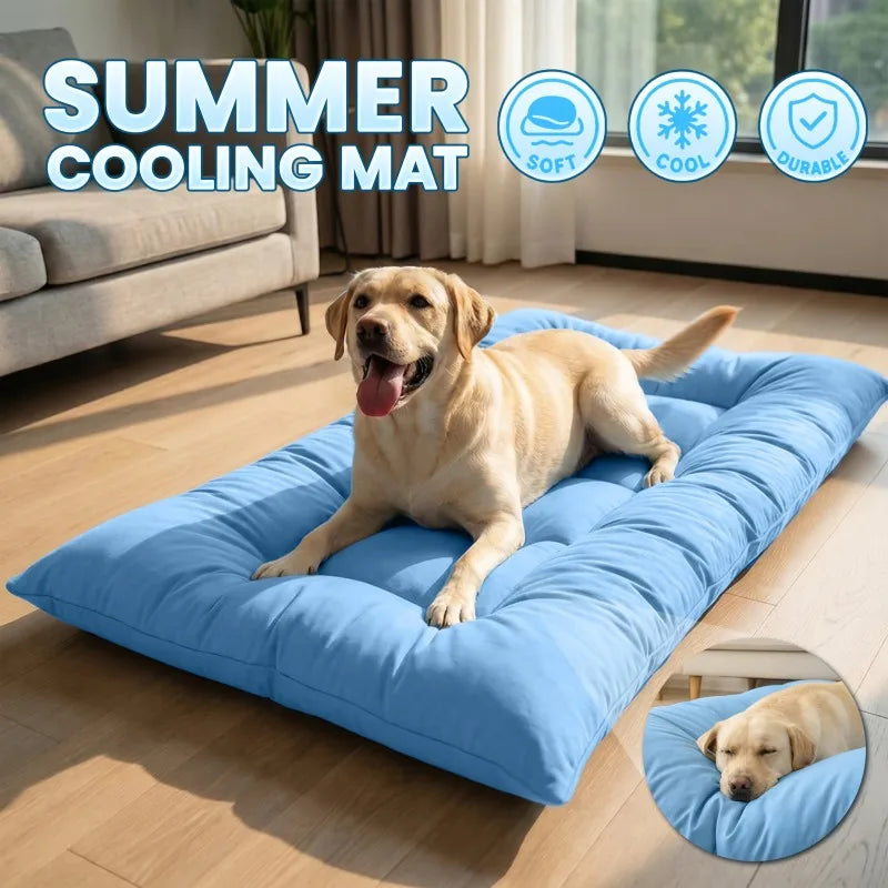 Extra-Large Pet Cooling Pad – Breathable Summer Bed for Dogs & Cats