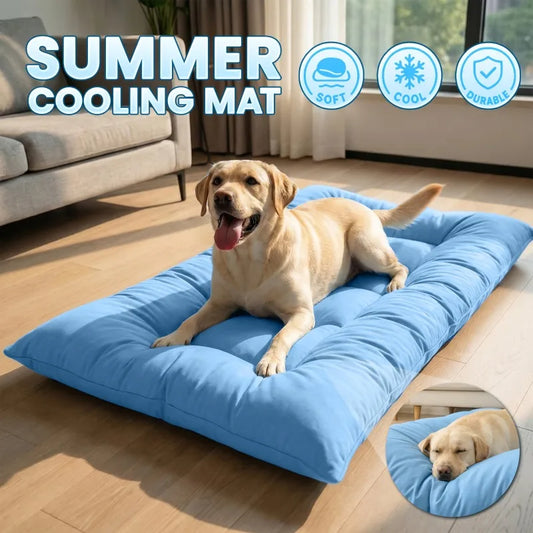 Extra-Large Pet Cooling Pad – Breathable Summer Bed for Dogs & Cats