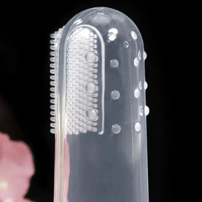 Silicone Finger Toothbrush for Dogs & Cats - Soft Pet Teeth Cleaning Brush (Multi-Pack)