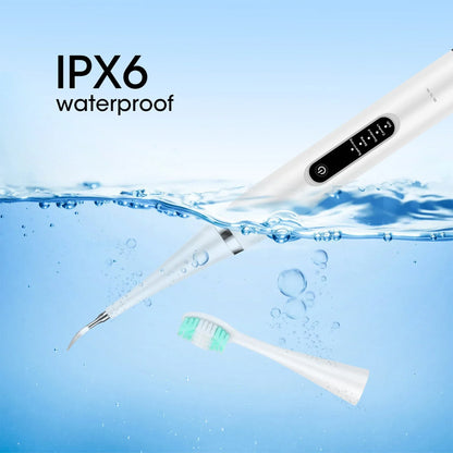 Ultrasonic Electric Pet Toothbrush - Plaque & Tartar Removal Dental Cleaner for Dogs
