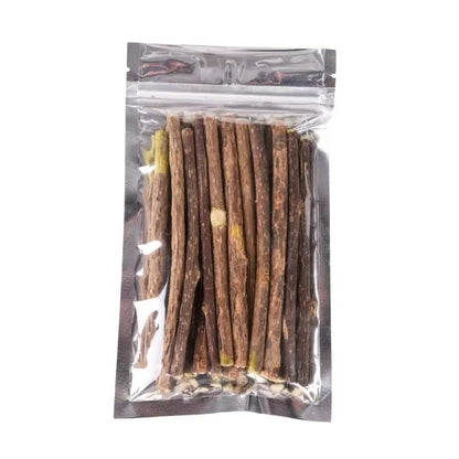 Natural Silvervine Catnip Chew Sticks (20-Pack) – Dental Care & Play